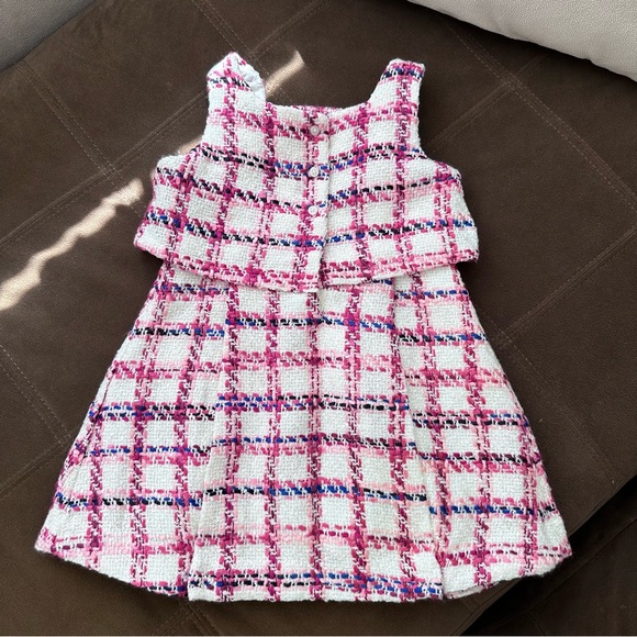 NWT!!! Janie & Jack The Tweed Dress, Sizes 4 - Picture 4 of 7